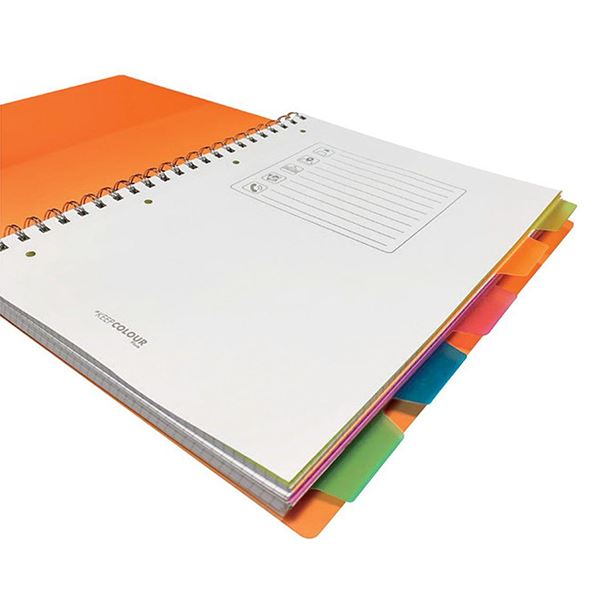 QUABLOCK SPIRALE A4 FG.120 CON 5 SEPARATORI ARDA 1R PZ.5 QUABLOCK SPIRALE A4 FG.120 CON 5 SEPARATORI ARDA 1R PZ.5