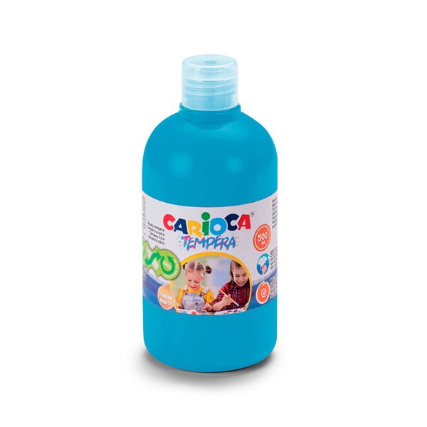 TEMPERA PRONTA 500 ML.CARIOCA BLU PRIMARIO