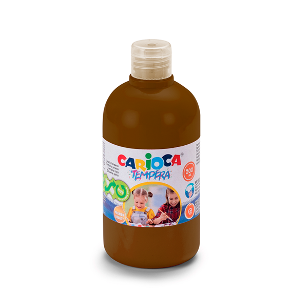 TEMPERA PRONTA 500 ML.CARIOCA MARRONE