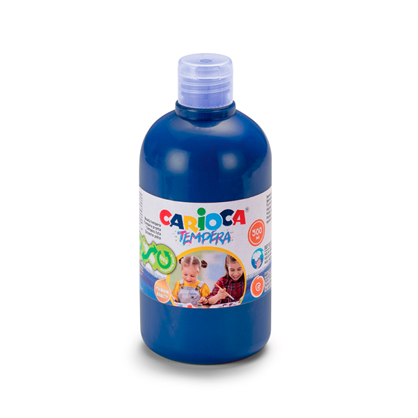 TEMPERA PRONTA 500 ML.CARIOCA AZZURRO