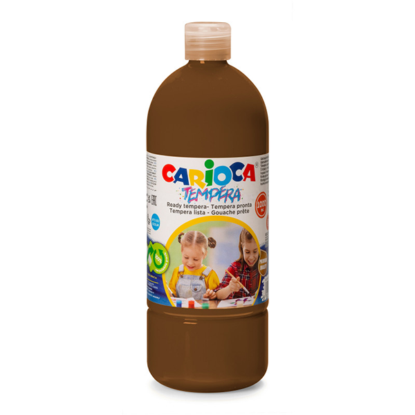 TEMPERA PRONTA 1000 ML.CARIOCA MARRONE