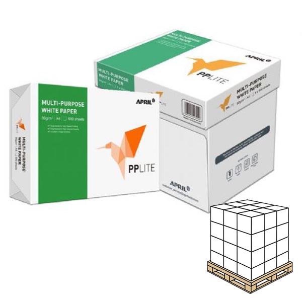 CARTA PER FOTOCOPIE A4 21x29 GR.80 PZ.5 PER BANCALE