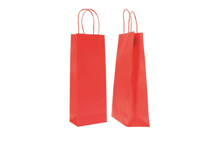 BUSTE CON MANICO 14x9x38 BARBERA PZ.20 ROSSO