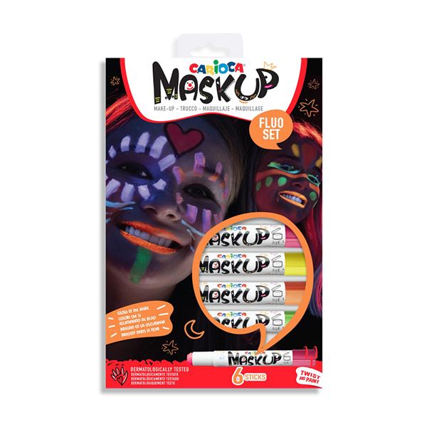 COLORI PER VISO CARIOCA MASK UP x6 FLUO